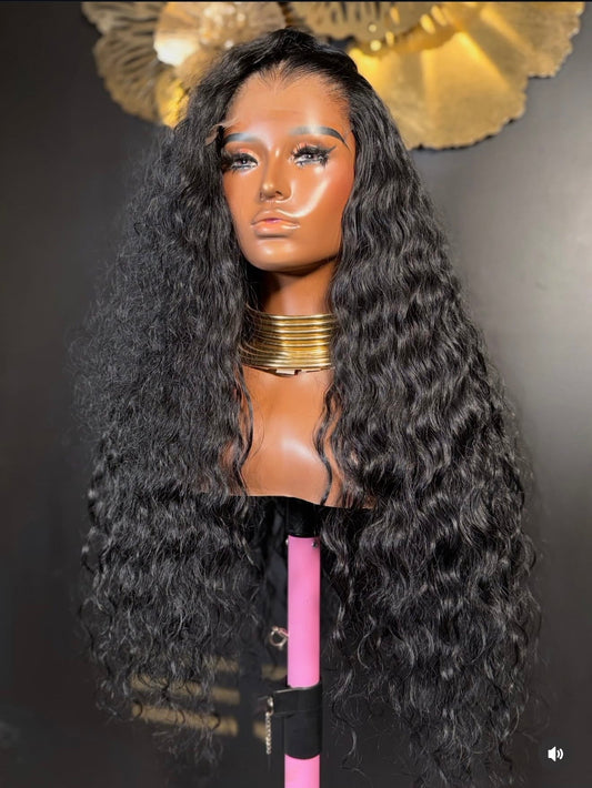 Ocean Wave RAW Vietnamese hair glueless wig by The Diva Crown