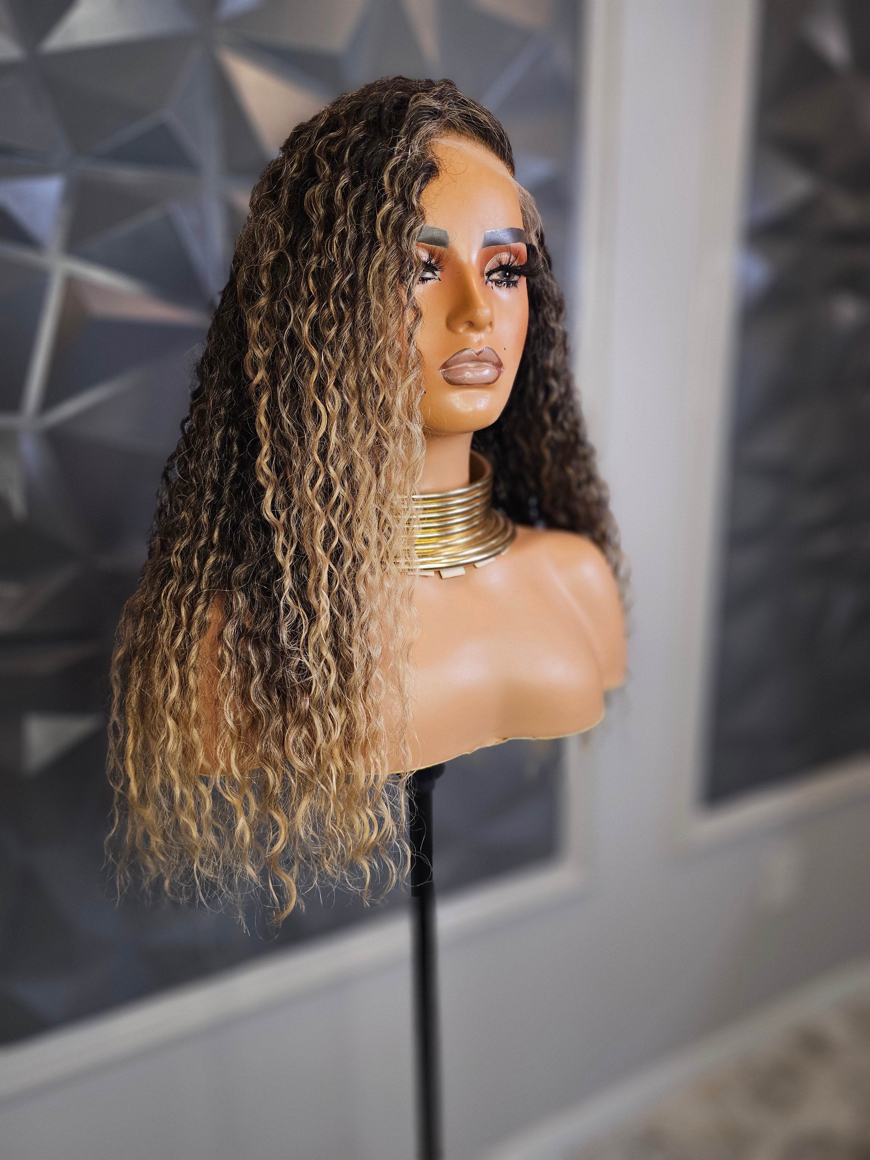 Golden (The Diva Curl Ready to Ship Wig Unit)